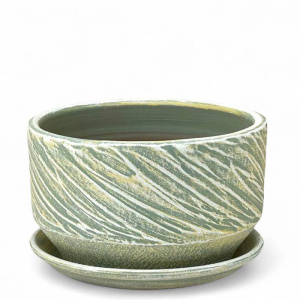 Горшок Безе мята плошка 0.9л 15см купить