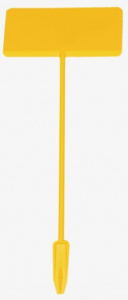 Таблички садовые 27*11*6 Т27 Bissa желтые купить