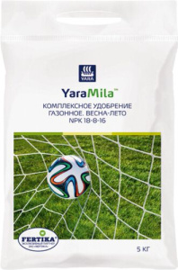 ФЕРТИКА YaraMila Газонное Весна-Лето 18-8-16/ 5кг купить