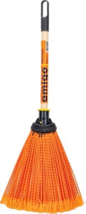 Веник из полипропилена с дерев. ручкой  купить
