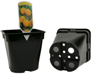 Горшок 5л 19*19*20 Квадрокруг литьевой  купить