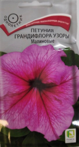 Петуния грандифлора Узоры Малиновые купить