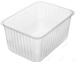 Контейнер 1500 мл прямой прозр. с крышкой  купить