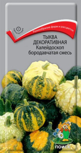 Тыква декоративная Калейдоскоп бородавчатая смесь купить