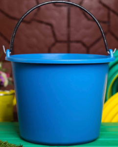 Ведро 12л садовое цветное /1 купить