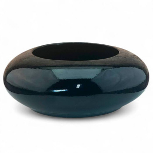 Кашпо Глянец оазис чёрное d20/h7,5см купить