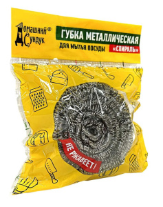 Губка д/посуды метал."Спираль" дс-366/12 купить