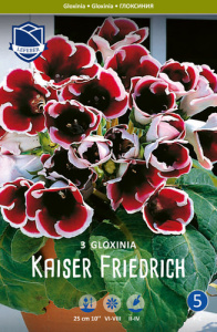 Глоксиния Kaiser Friedrich /3шт купить