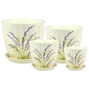 Бутон роспись (113) 4 из 4 1л РС113 (лаванда) купить