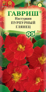Настурция Пурпурный глянец махр.  купить