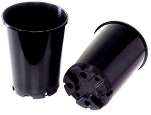 Горшок 4л высокий 17,5*21см литьевой круглый  купить