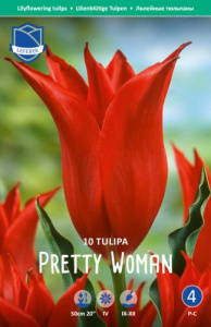 Тюльпан лилейный "Pretty Woman" (1х10шт) купить