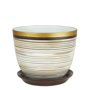 Горшок Роспись милан бруно 1.5л 16см  купить