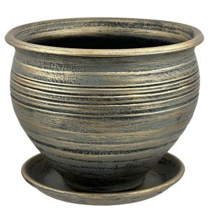 Горшок Кантри чугунок версаль 2.5л 23см купить