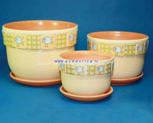 Банка-Фундук Весел.овечки комплект из 3-х купить