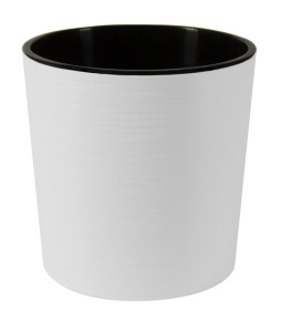 Кашпо Вега 17.2л белый d30 h30 купить