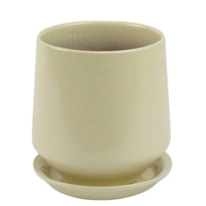 Горшок Глянец виктория бежевый d10/h11см  купить