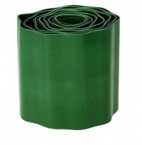 Лента бордюрная гофрир. 9х100 зеленая Д.М. купить