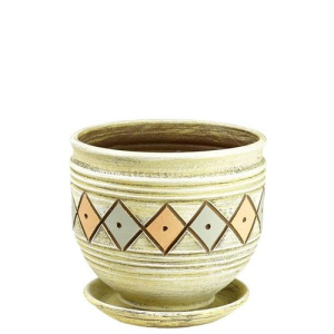 Горшок Ника 1 ромб d21/h19 4л купить