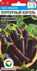 Горох Пурпурный король купить