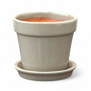 Горшок Глянец конус капучино 0.18л 7,5см купить