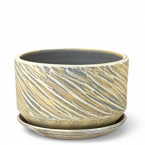 Горшок Безе пастель плошка 0.9л 15см купить