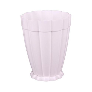 Горшок ФАНТАСТИКА 4,5л с поддоном белый  м2771 купить