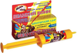 Великий Воин гель от муравьев 45г купить
