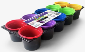 Набор д/рассады v10.10 (10 горшков 10,5*8см+подставка) купить