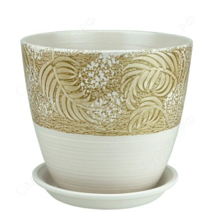 Горшок Роспись бутон палеолит 3.8л 18см  купить