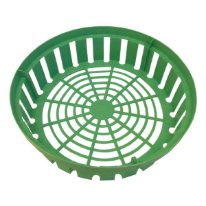 Корзина для луковичных круглая 30см, зеленая купить