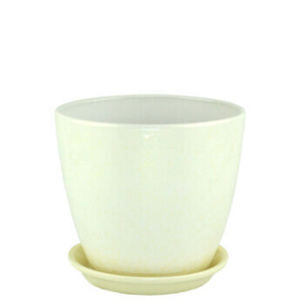 Горшок Глянец бутон жемчуг 1л 12см  купить