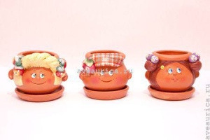 Горшок Кактус-Фэйс 0,2 с поддон. купить