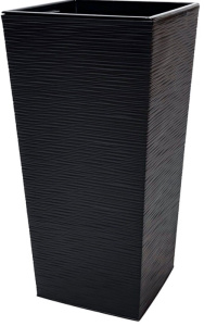 Кашпо Финезия джут ЧЕРНЫЙ d30.5 h62 купить