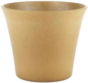 Кашпо ЭКО Лотос 2.5л горчичный d18.5 купить