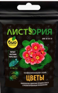 ТМ Листория, Цветы : NPK 19-19-19 30г купить