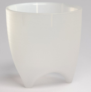 Кашпо Де Коста 2.25л прозрачный, d16 h16 купить