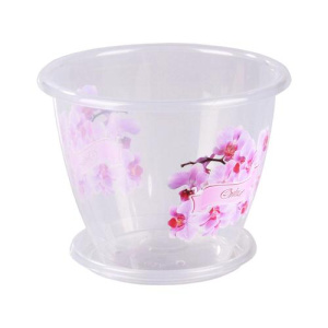 Горшок ФЛОРА 2л с подставкой д/орхидей м3063 купить