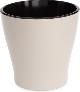 Горшок Лея 17л бежевый двойной (с автополивом) купить
