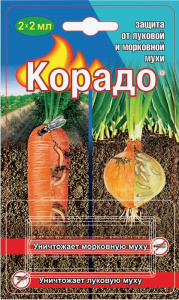 Корадо ВХ (2 ампулы по 2мл) от луковой и морковной мухи купить
