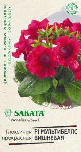 Глоксиния Мультибеллс вишневая F1 купить