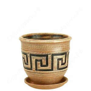 Горшок Меандр ника беж. 17см  купить