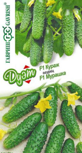 Огурец Кураж F1+Мурашка F1  купить