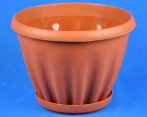 Горшок Знатный 11л с подд. (террак.) купить