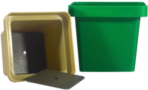 Стаканчик д/рассады с вкладышем 0.15л купить