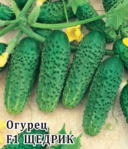 Огурец Щедрик F1 100шт пикуль купить