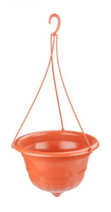 Кашпо ГРАЦИЯ подвесное 4,5л коричн. купить