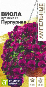 Виола Кул Вейв F1 Пурпурная амп. 3шт Ампельные Шедевры купить