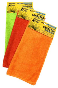 Салфетка универс. супервпитывающая из микрофибры 30*30 дс-21 купить