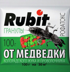 Рубит Рофатокс от медведки и проволочника 100г  купить
